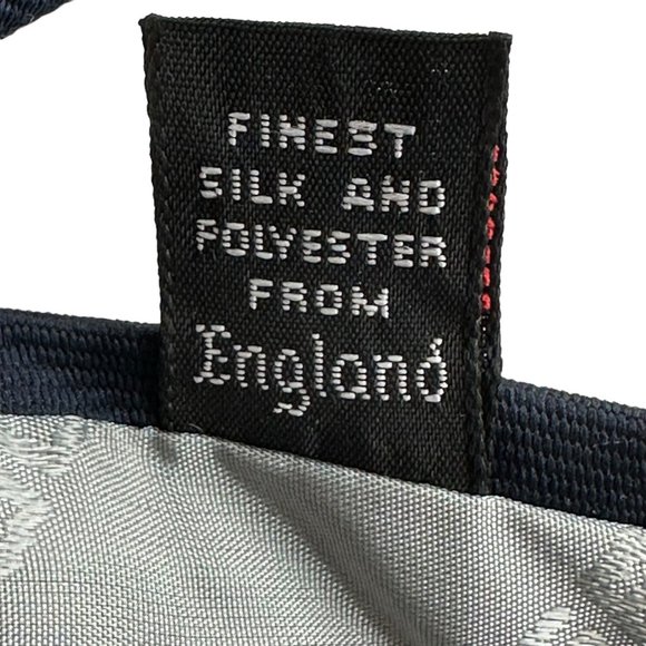 The Talbott Shop Neck Tie Mens Silk and Polyester Blend Christmas Candy Cane - Picture 6 of 8